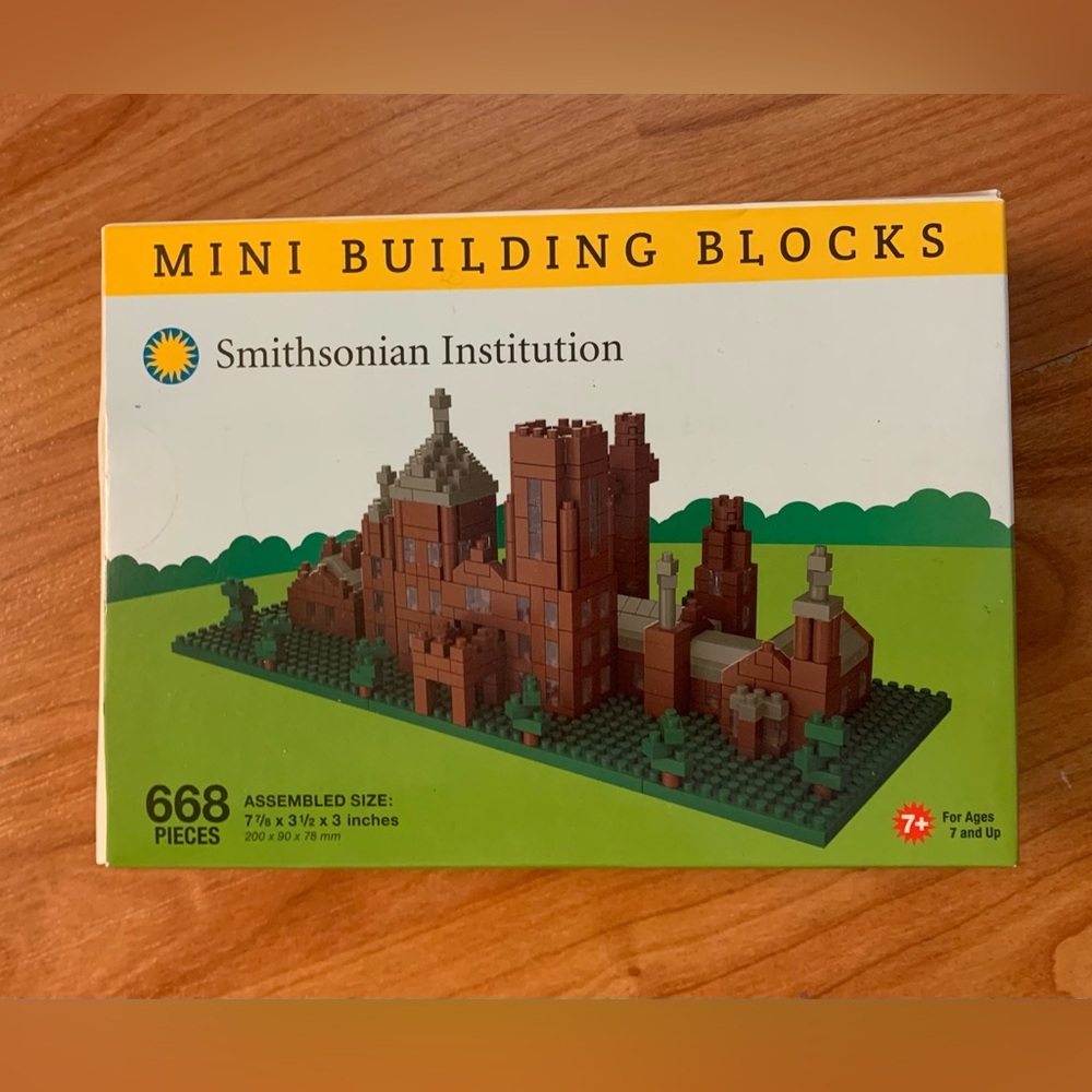 Smithsonian Institution Mini Building Blocks
